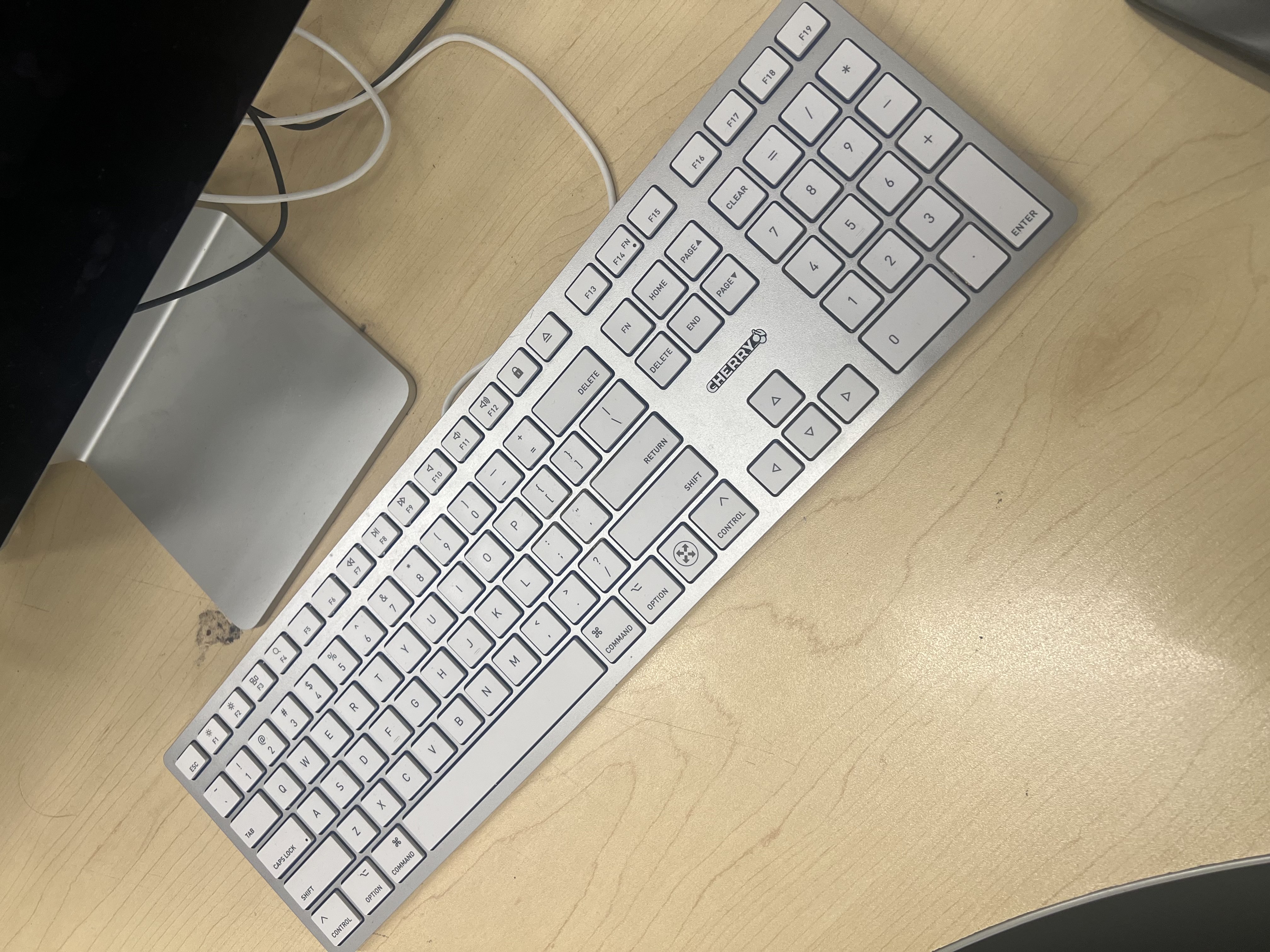 Sound of mechanical keyboard when typing