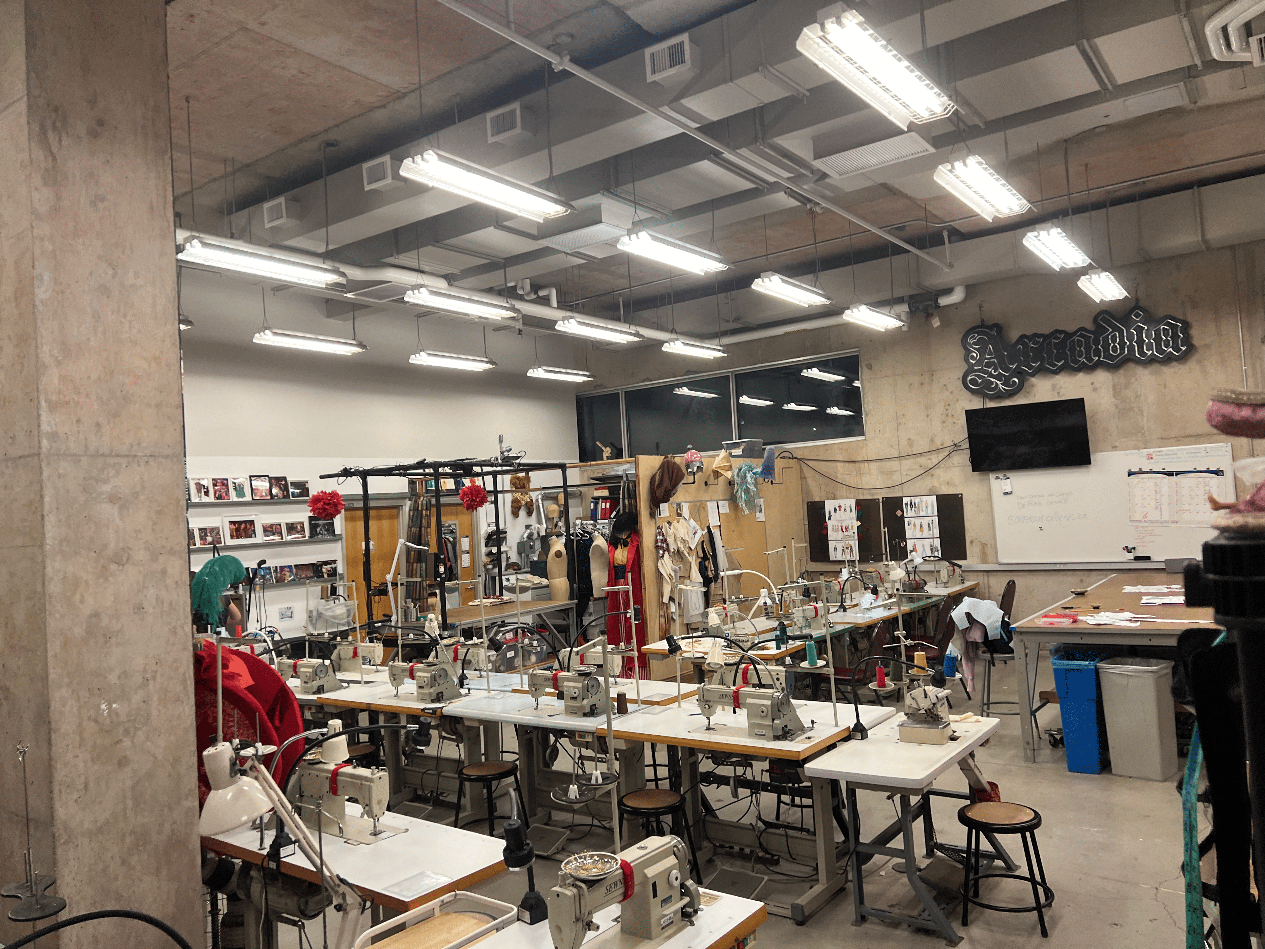 This is unique because of the combinations of costumes and accesories for theatre